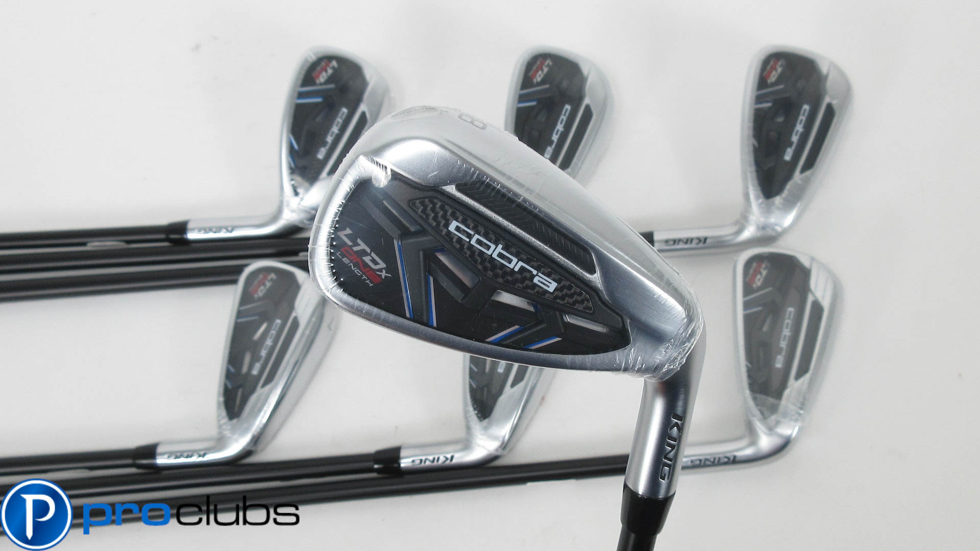 Cobra KING Forged TEC X One Length Irons (5I-PW) with KBS